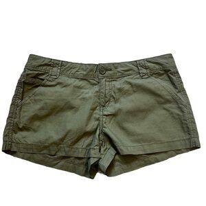 2/$15 No Boundaries  - Women’s Olive Green Utility Shorts Juniors 11